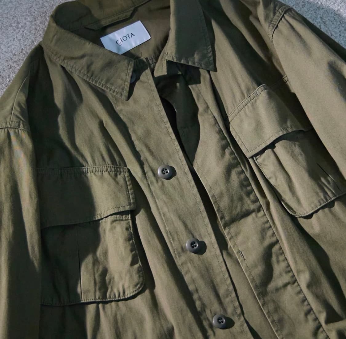 CIOTA 시오타 수빈 정글 퍼티그 자켓 상품이미지2