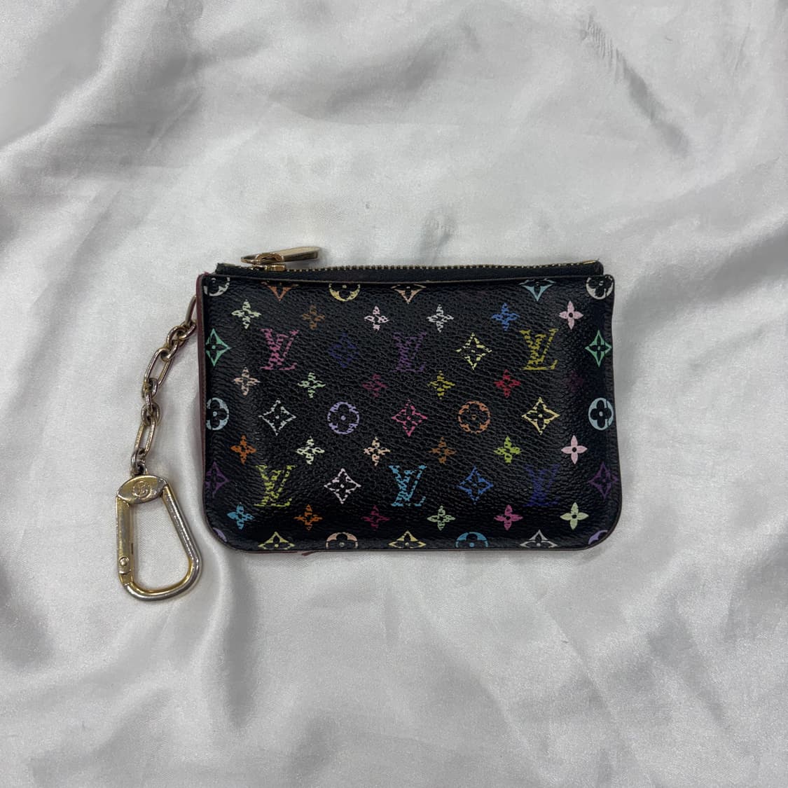 루이비통 무라카미 멀티컬러 블랙 키체인 지갑 상품이미지2