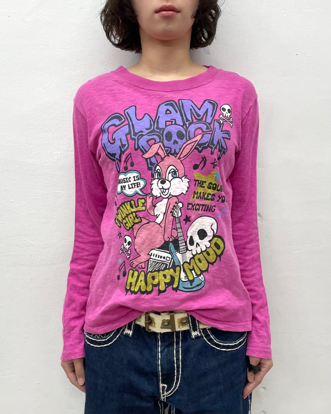 Rock bunny pink long sleeve  상품이미지2