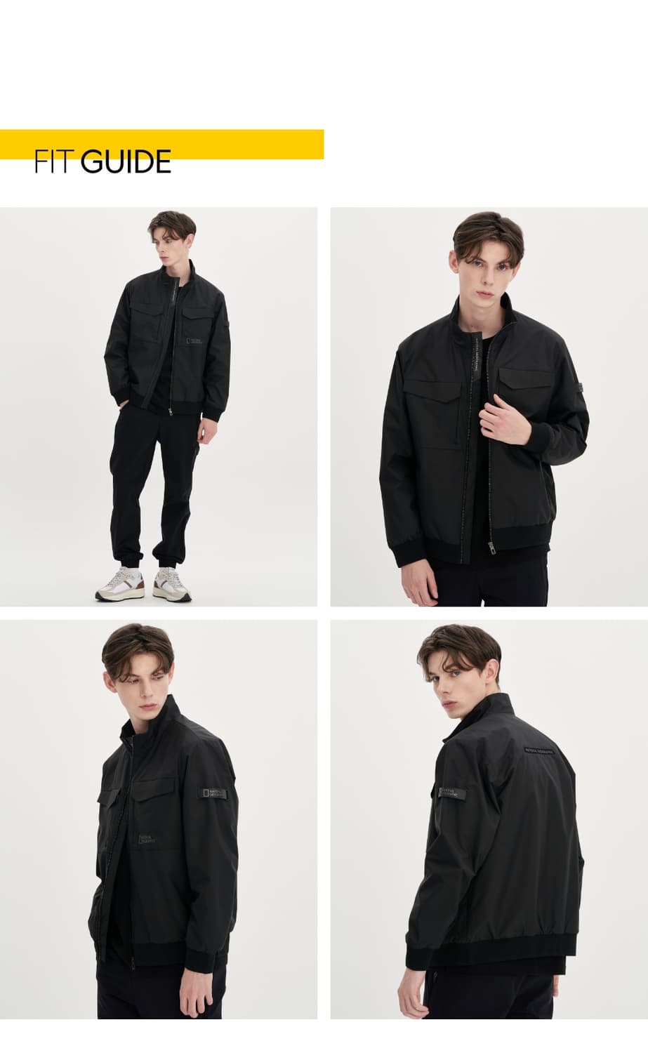 [[L, A급] 내셔널지오그래픽 데이모스 하이넥 블루종 점퍼#378 상품이미지1