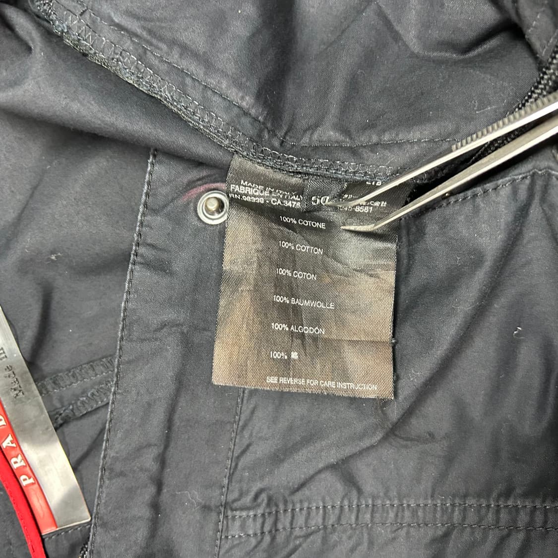 00s 프라다 스포츠 코튼 테크니컬 팬츠 상품이미지7