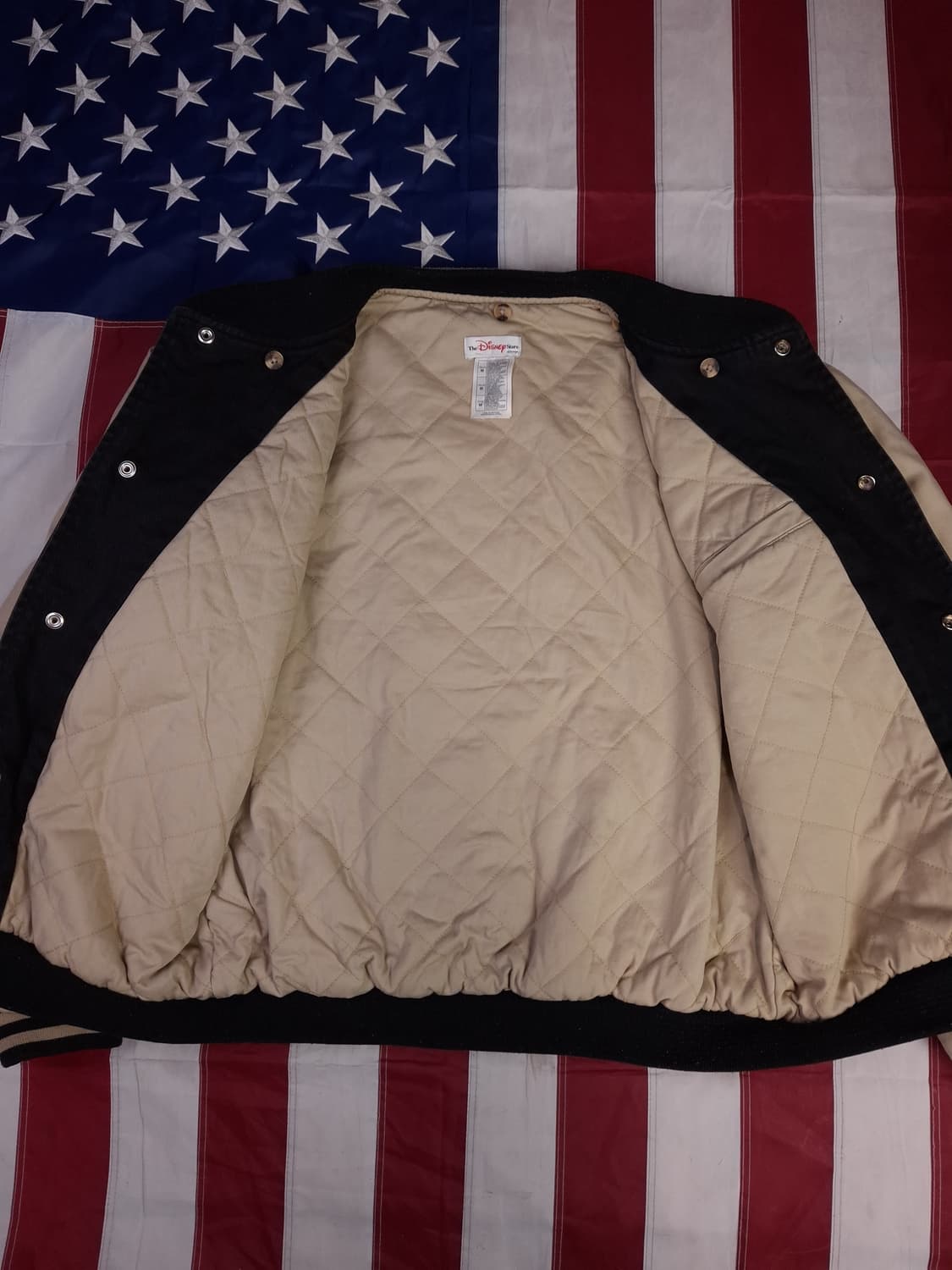 오리지날 90's 디즈니 미키마우스 코튼 바시티 자켓 상품이미지10