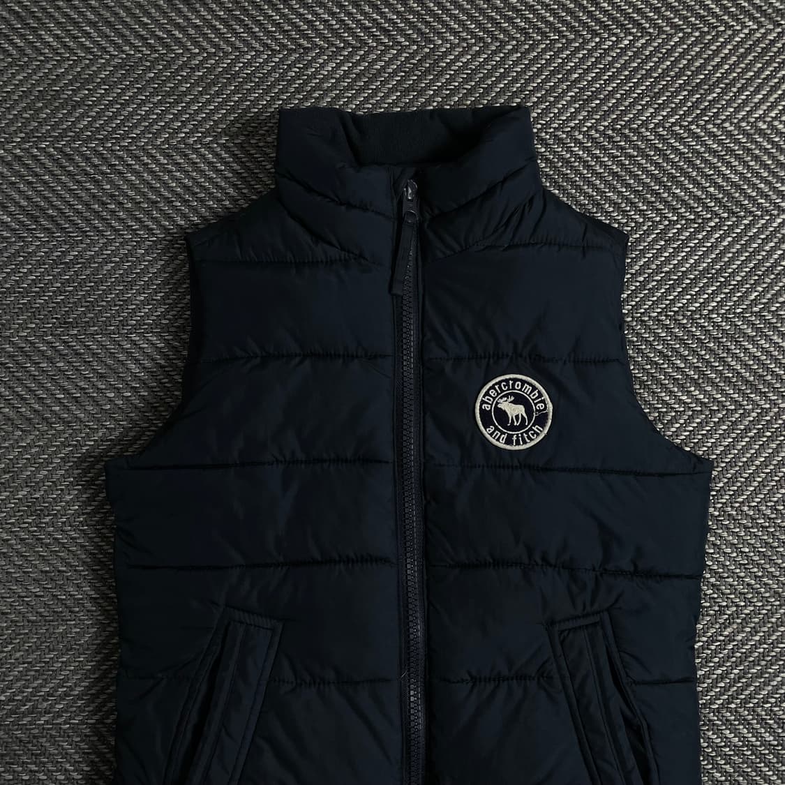 아베크롬비 y2k 빈티지 크롭 다운 베스트o 3269 상품이미지2