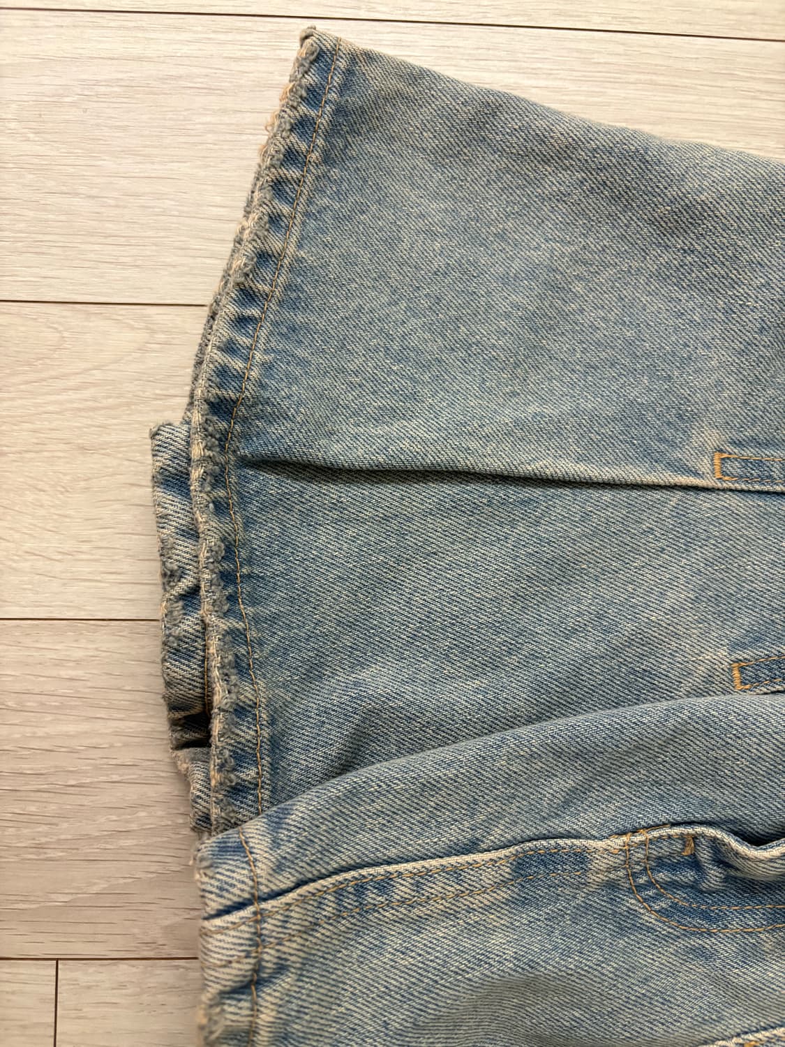 자라 플리츠 데님 스커트 s 새상품 상품이미지3