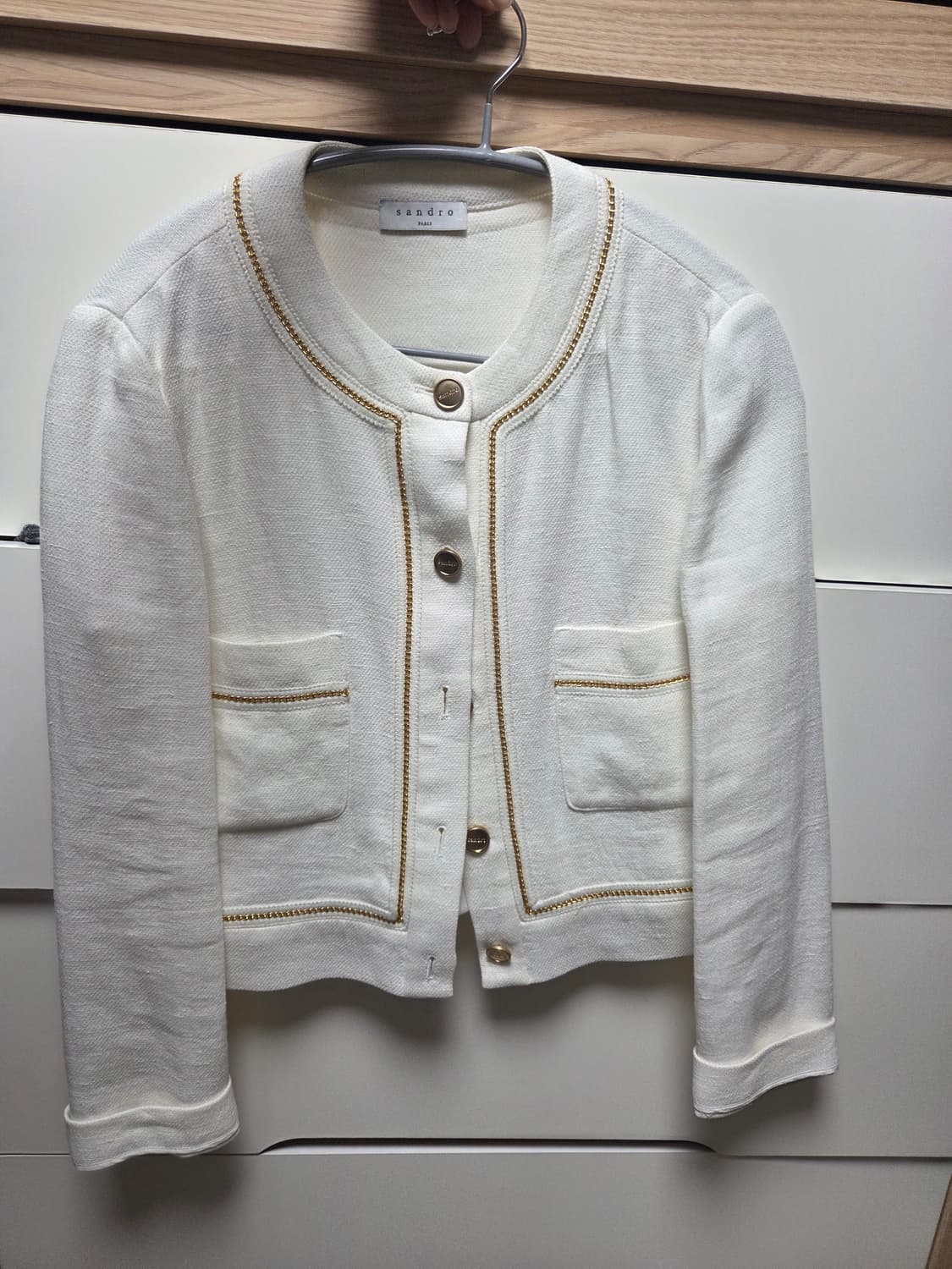 산드로 여름 린넨 자켓 상품이미지1