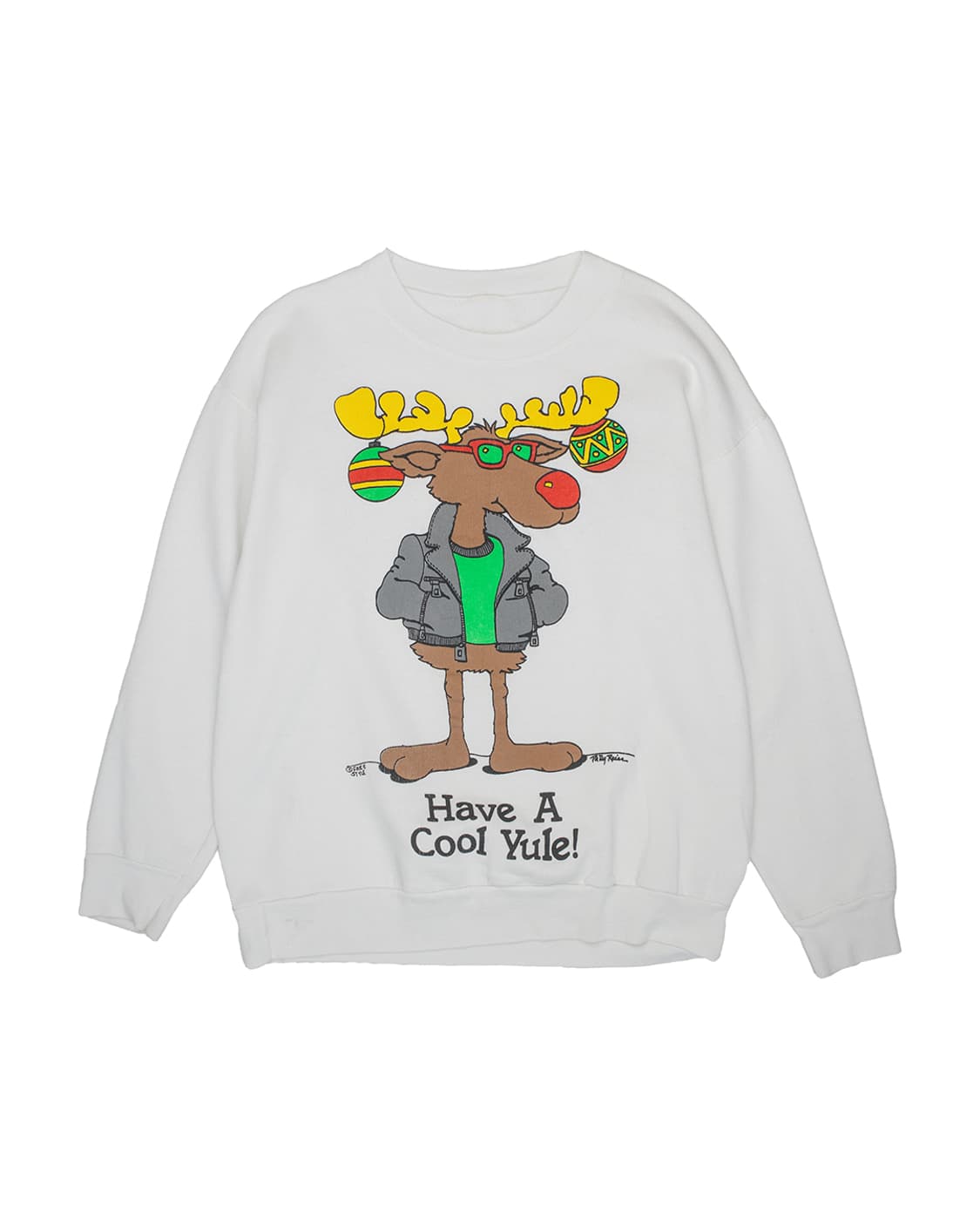 USA Vintage Christmas Yule 맨투맨 상품이미지2