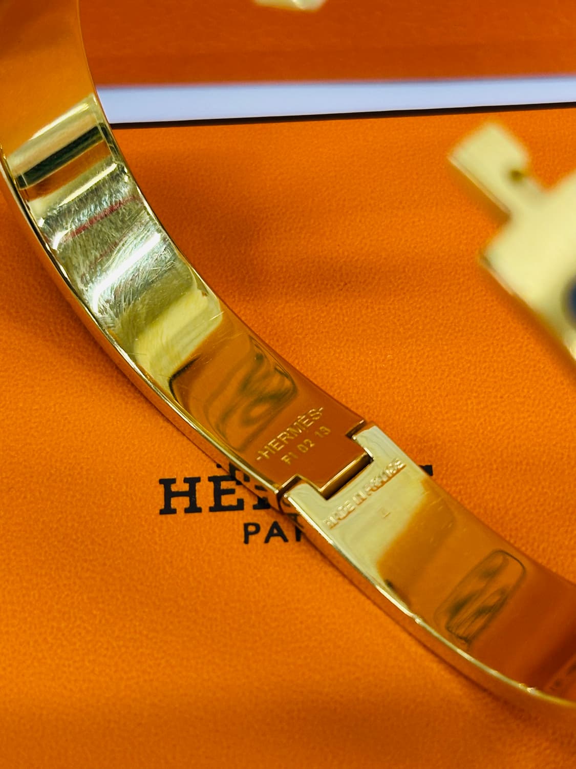 [ T4 ] 에르메스 클릭아슈 T4 골드/에땅 상품이미지6