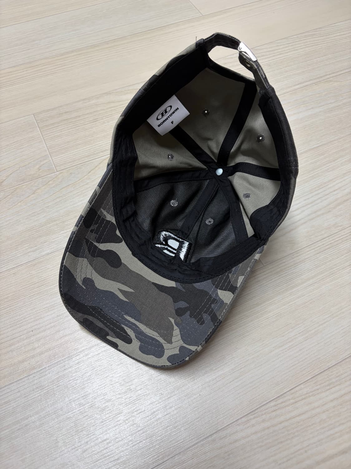 본투윈 카모 볼캡모자/헬창의 완성ㅋ.ㅋ/1번사용 상품이미지2