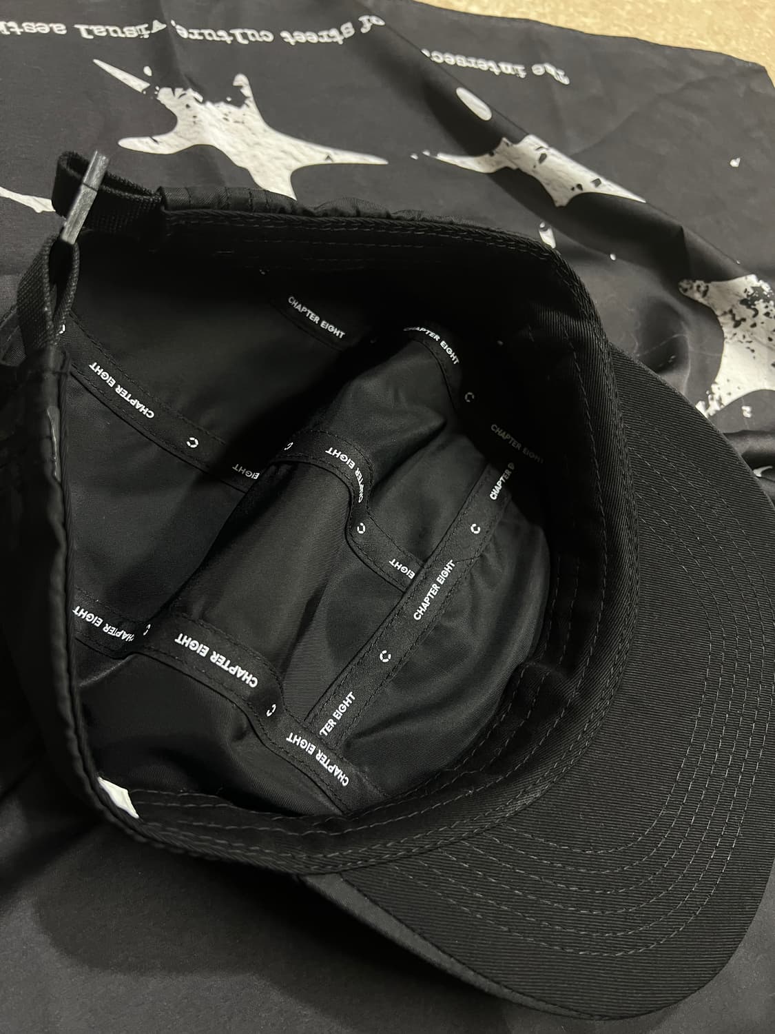 챕터에잇 나일론 트윌 캠프캡 상품이미지2