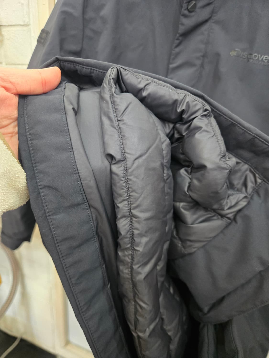 100,L)) Discovery 디스커버리 롱 점퍼! 안쪽 패딩! 상품이미지3