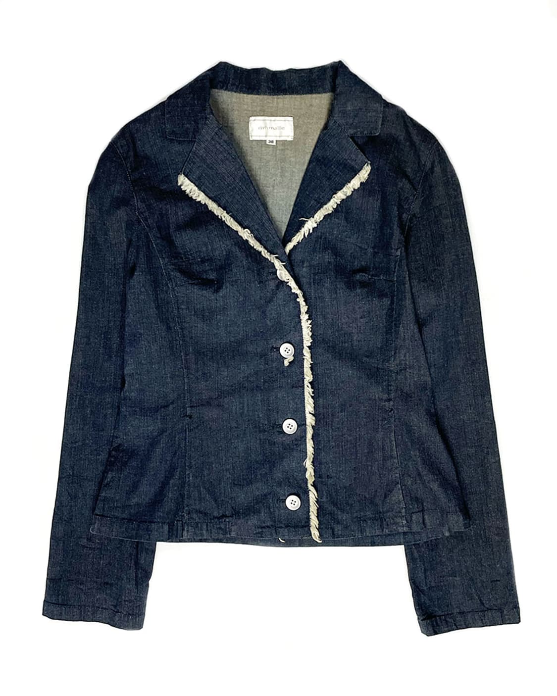 vintage 데님 셔츠 자켓 상품이미지1