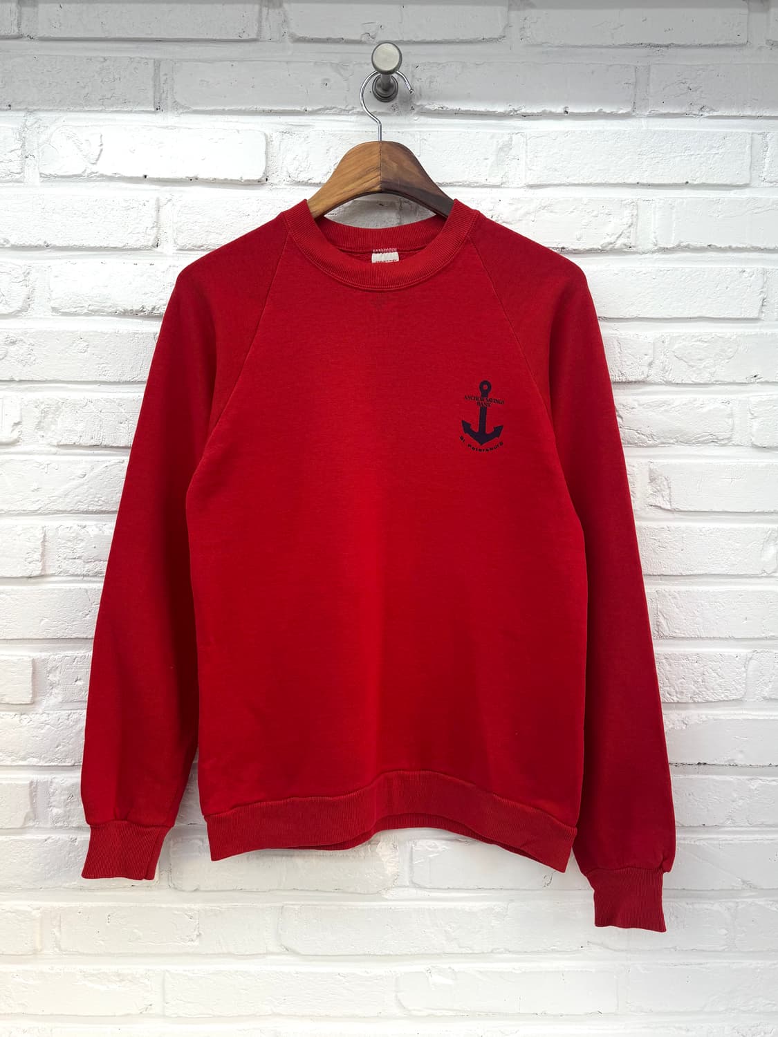 Jerzees 레드 앵커 맨투맨 상품이미지3