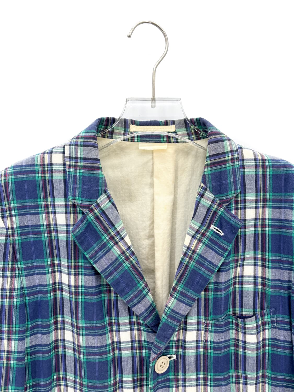 꼼데가르송 옴므 플러스 AD2007 체크 블레이저 자켓 상품이미지4