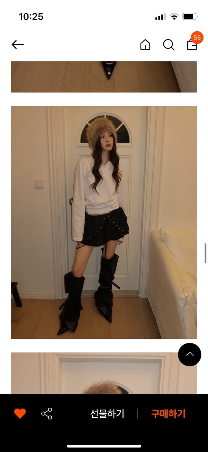 LCDC TM COLLAR LONG-SLEEVE JERSEY TOP 상품이미지1