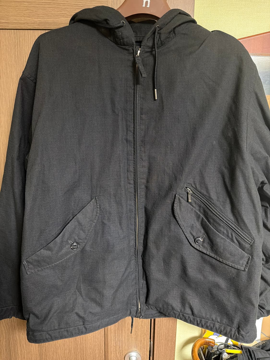 러프사이드 힐파카 블랙 4사이즈 상품이미지1