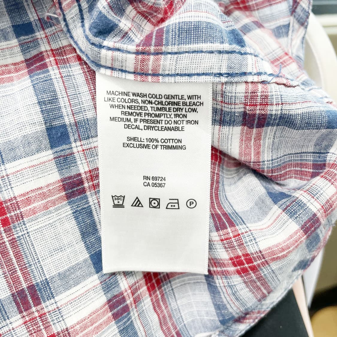 콜롬비아 남성체크 반팔셔츠 XL 진스센스 상품이미지5