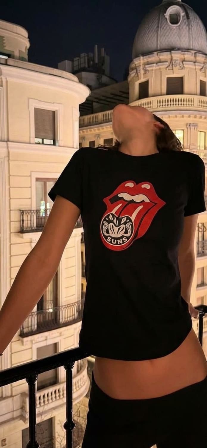 재팬 Andsuns 롤링스톤 반팔티 L 상품이미지2