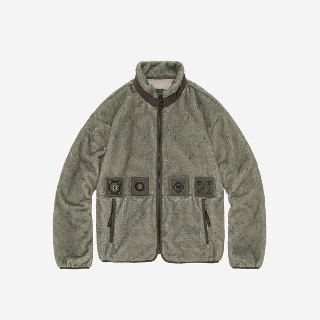 [4] 폴리테루 셰르파 플리스 자켓 베이지 상품이미지1