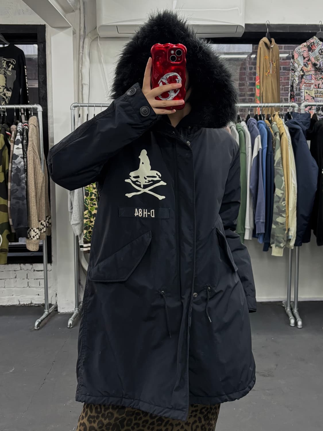 히스테릭 글래머 스컬 N3B 자켓 상품이미지4