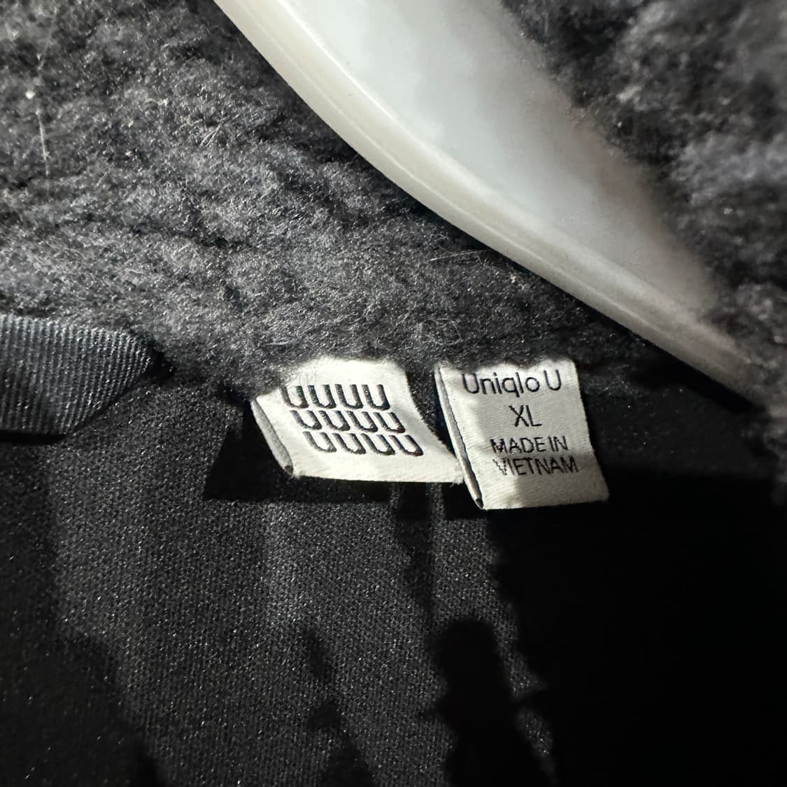 유니클로U 르메르 양털 플리스 점퍼 XL 상품이미지4