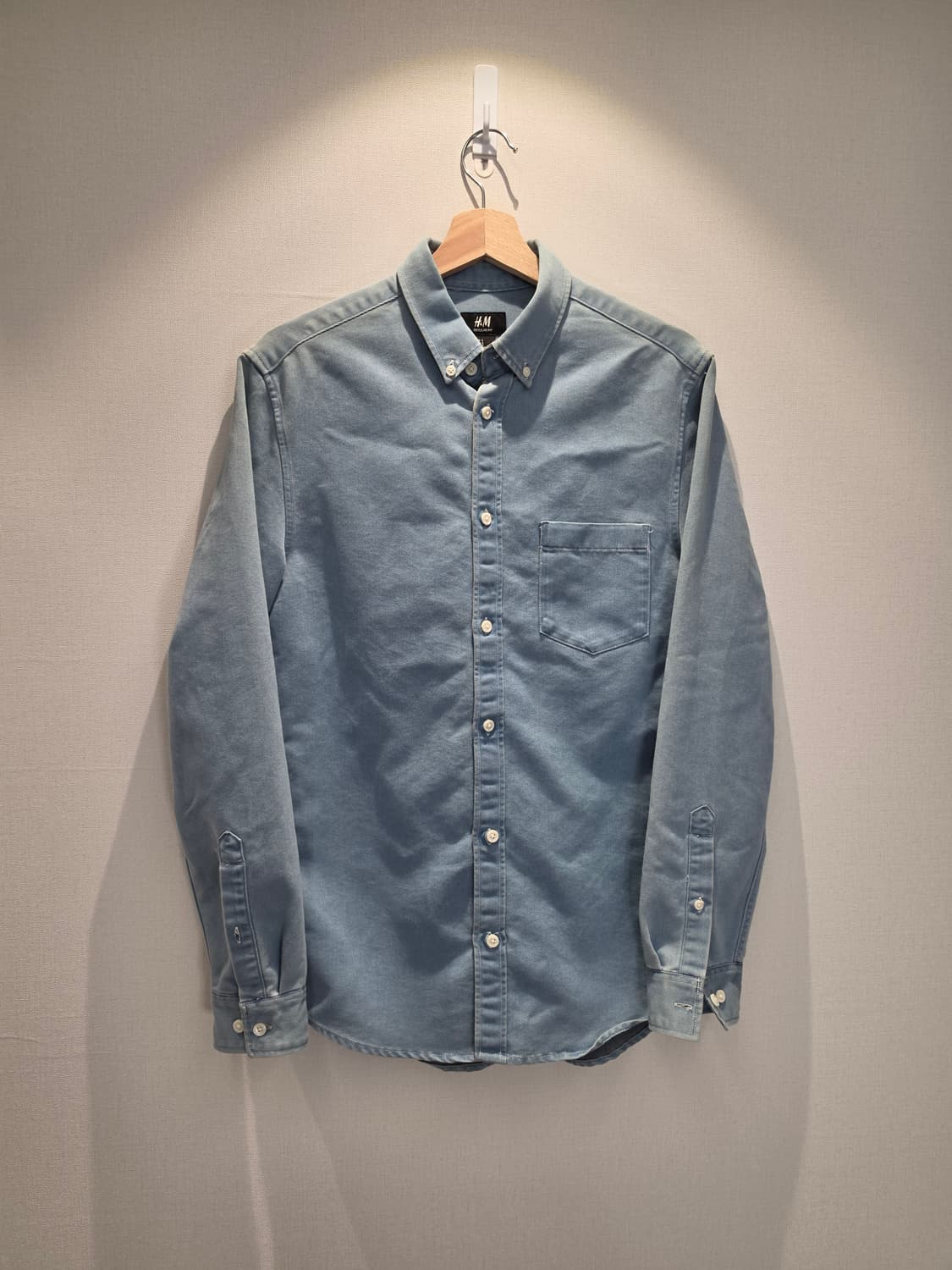 H&M 에이치엔앰 데님 셔츠  상품이미지1