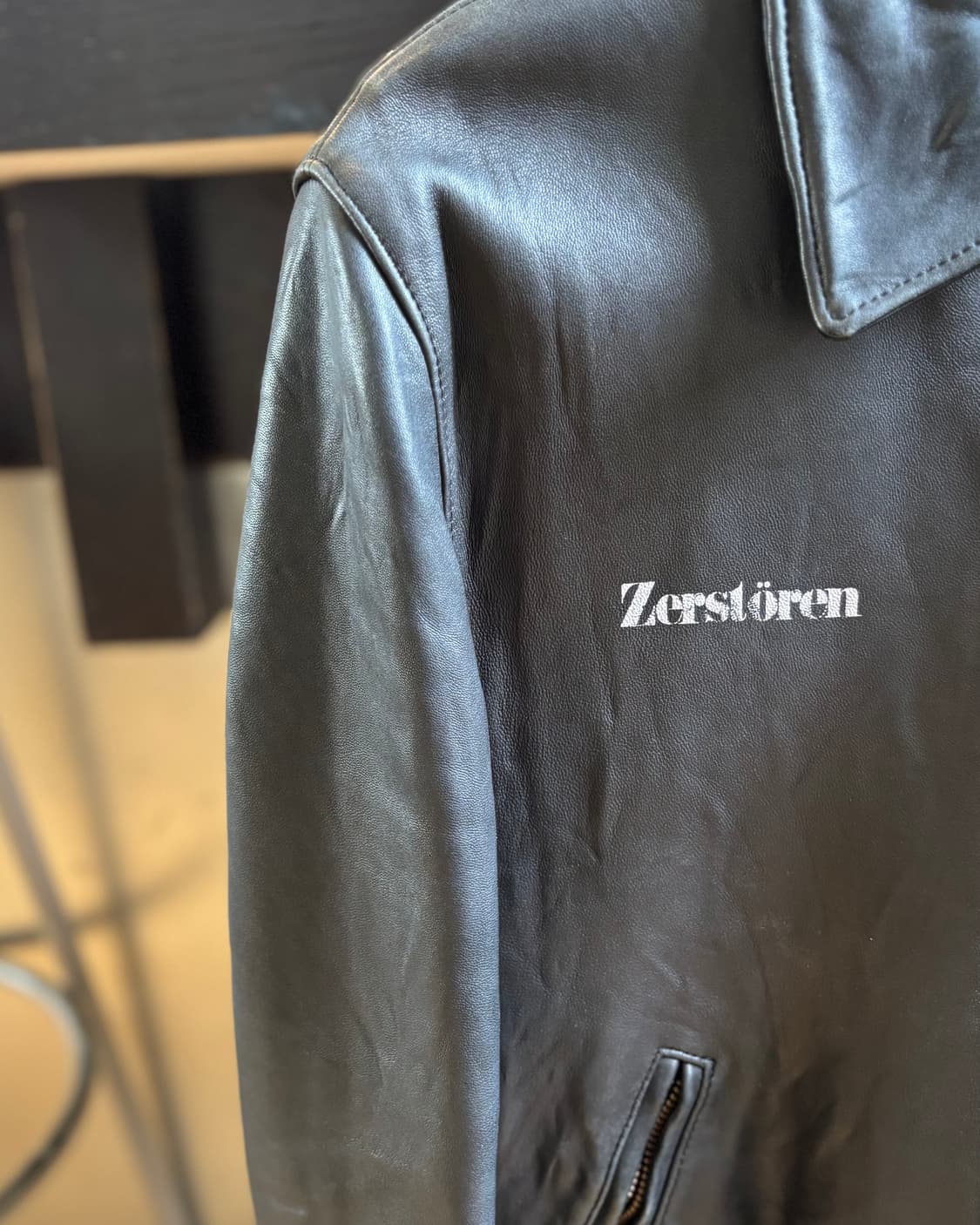 언더커버 21SS 레더자켓 상품이미지3