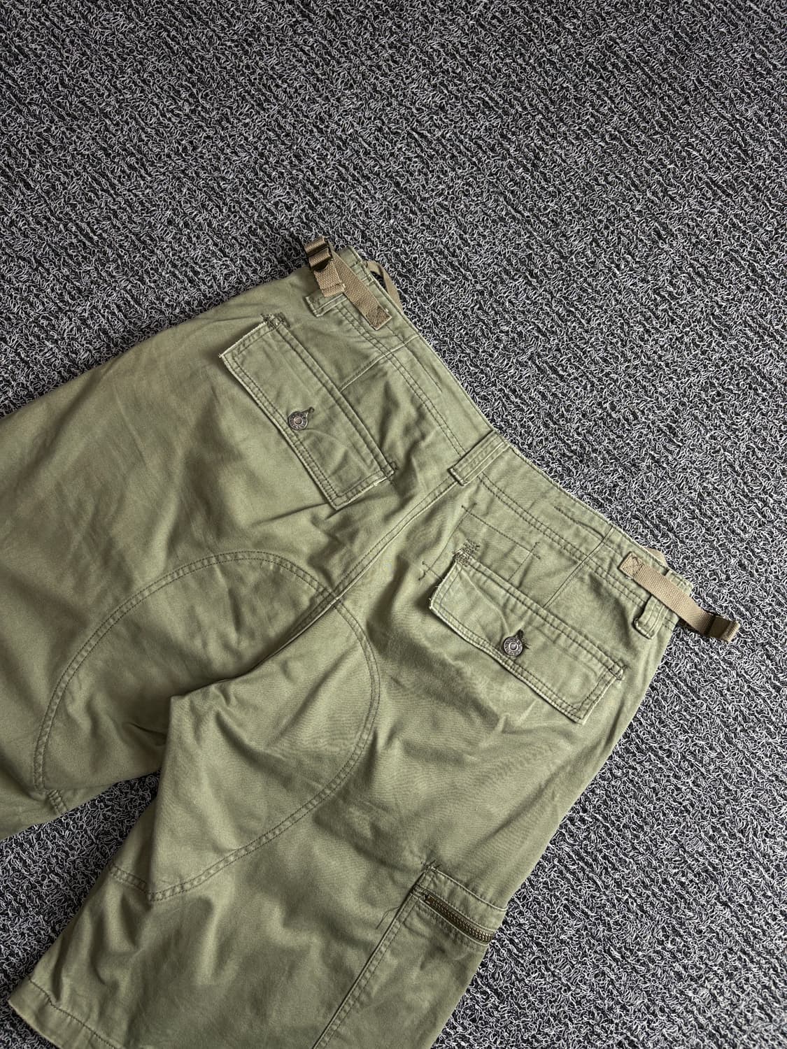 게스 Y2k 밀리터리 구르카 카고 반바지 3542 상품이미지7