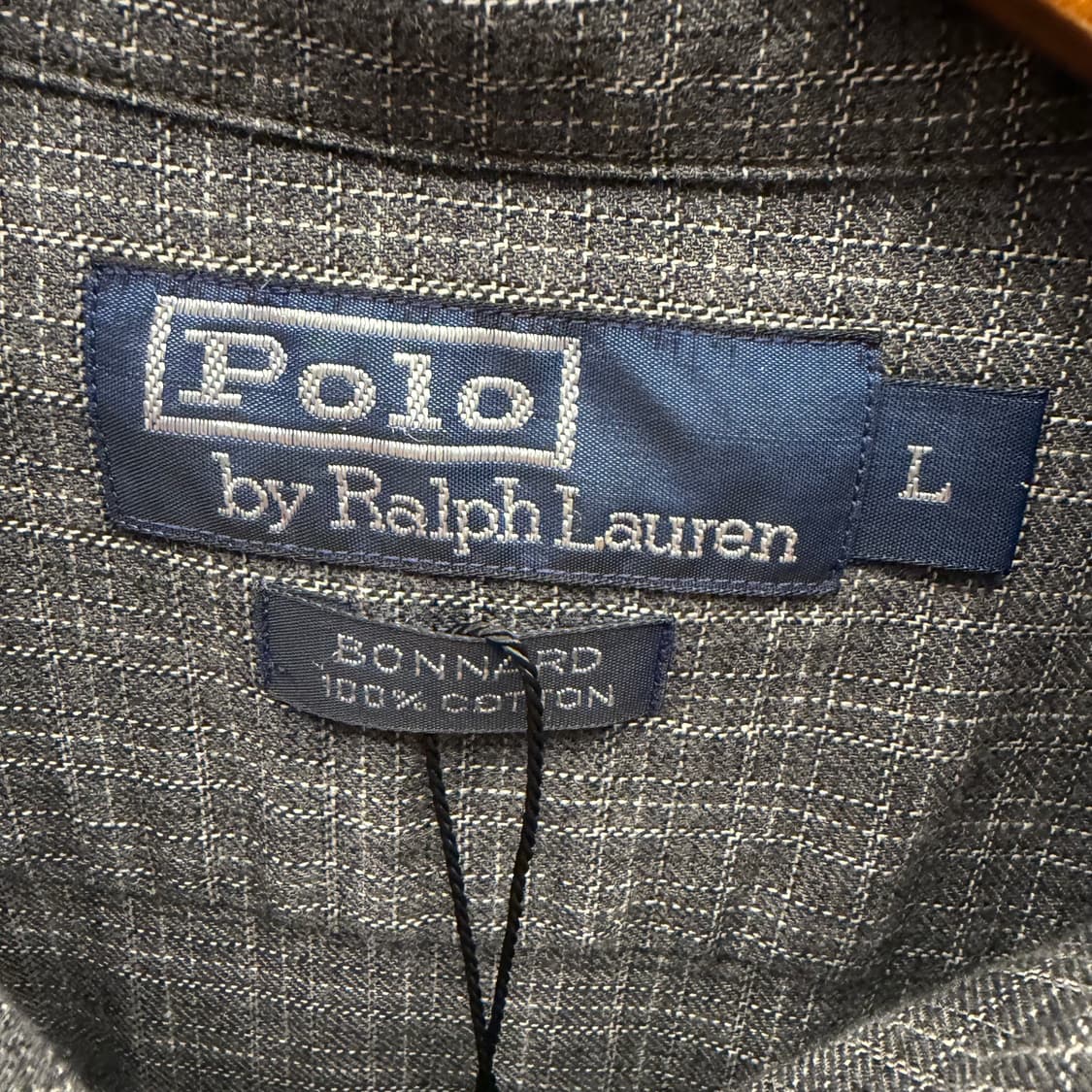 폴로 랄프 로렌 보날드 체크 셔츠 L 상품이미지7