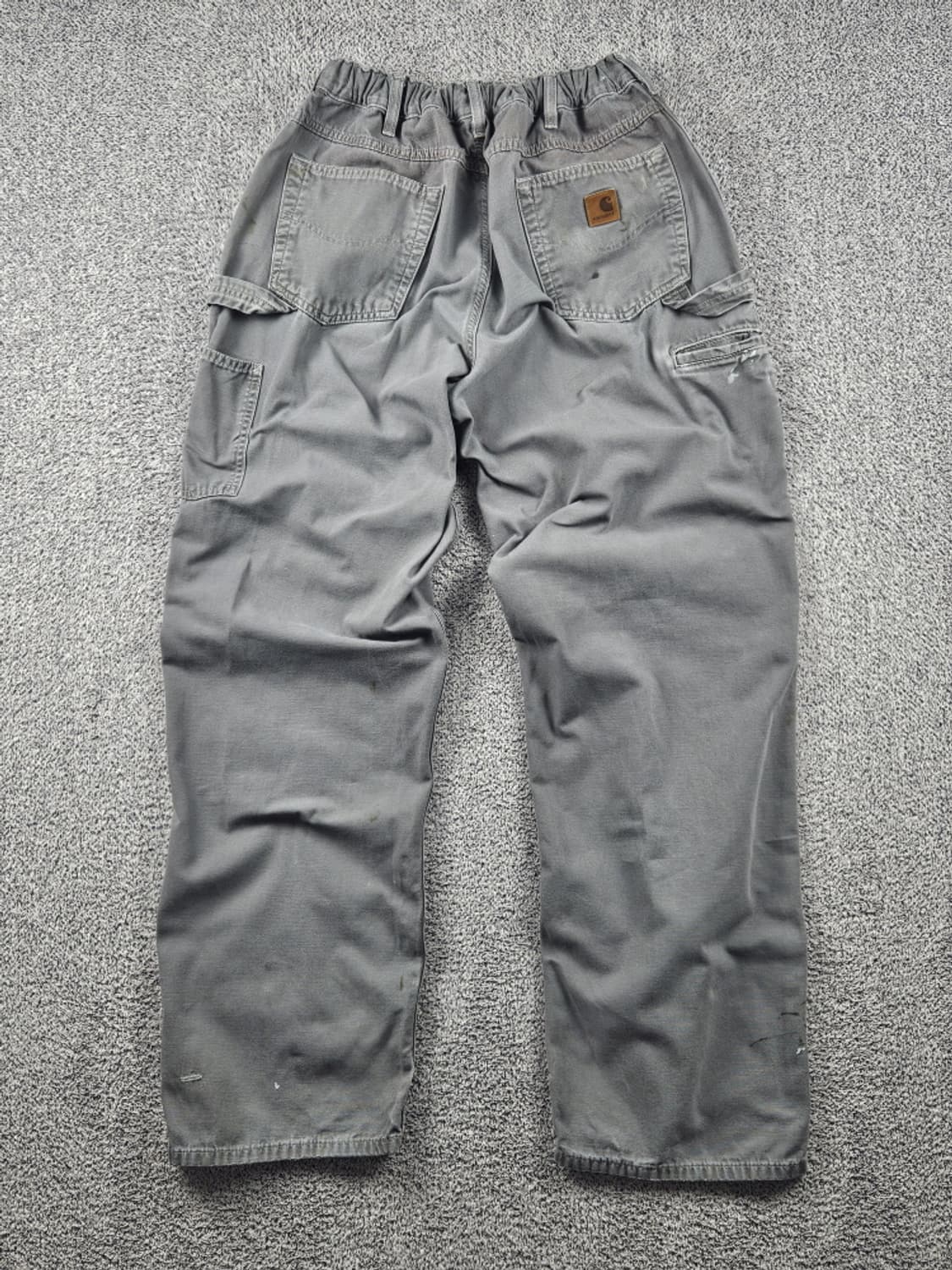 칼하트 밴딩커스텀 캔버스 카펜터 워크 팬츠 (38X34) / 10637 상품이미지4