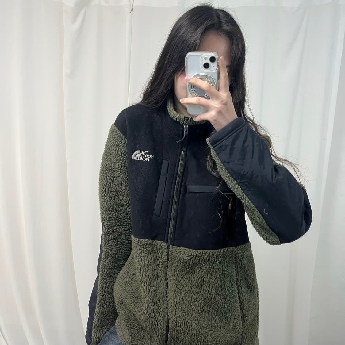 The North Face Khaki Denali Fleece 상품이미지1