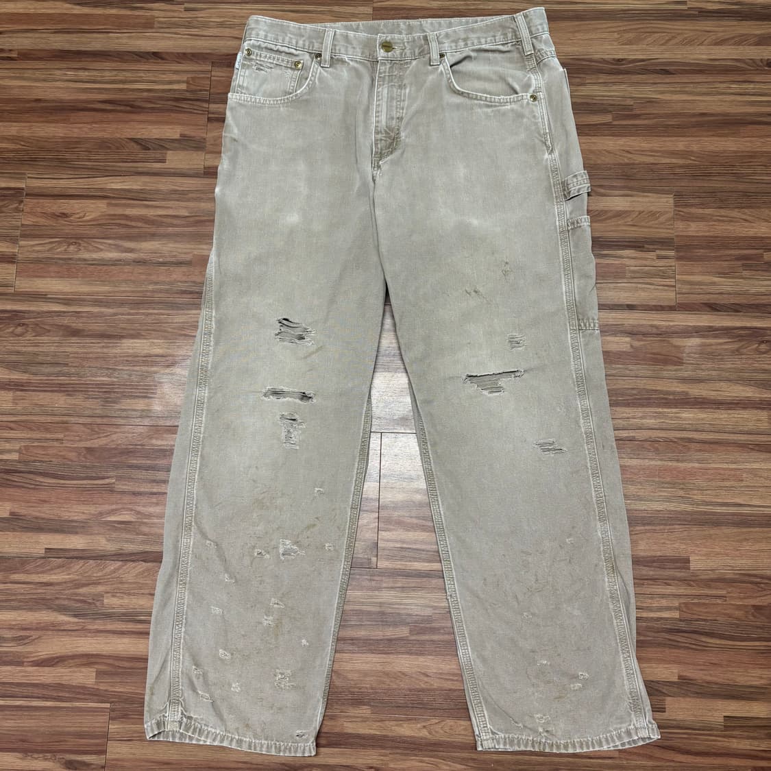 칼하트 싱글니 카펜터 디스 워크팬츠 mus 34 상품이미지1