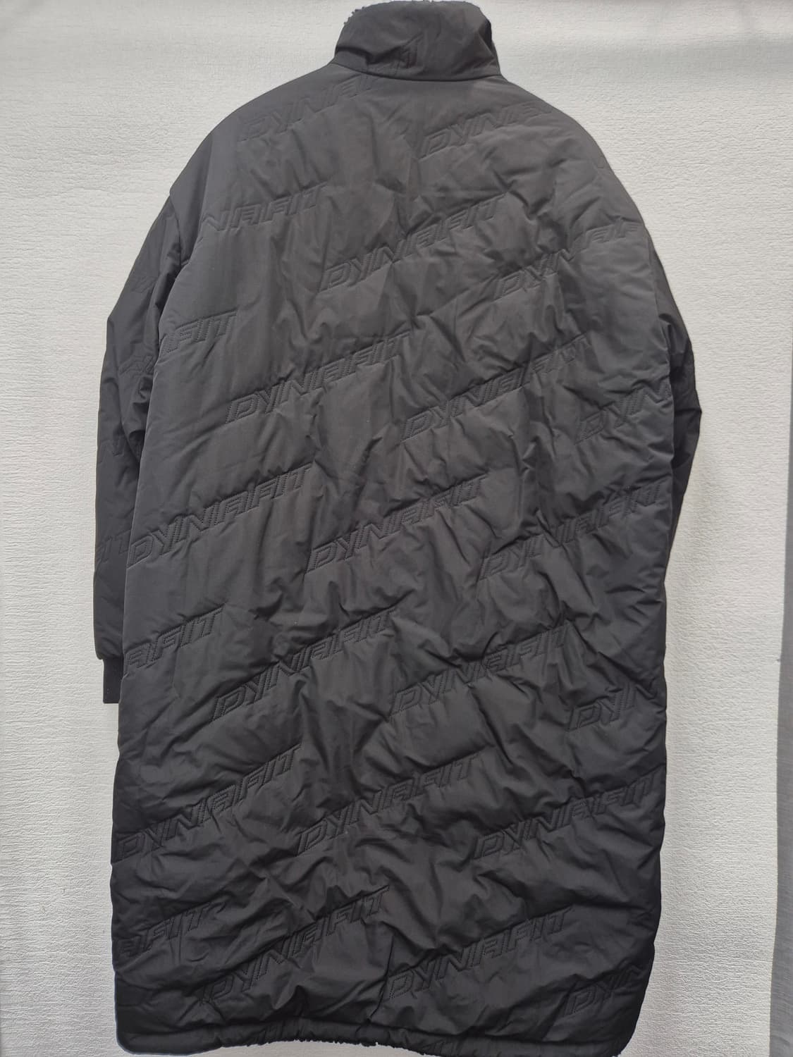 다이나핏 양면 뽀글이 롱패딩 블랙 / 105 상품이미지2