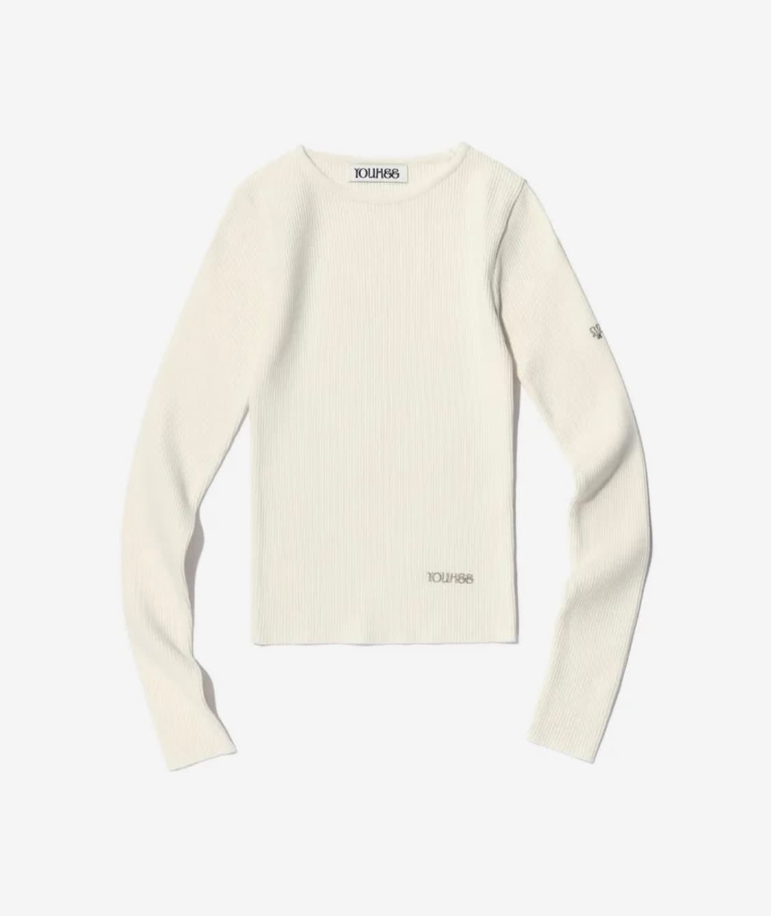 BASIC LOGO KNIT IVORY 상품이미지4