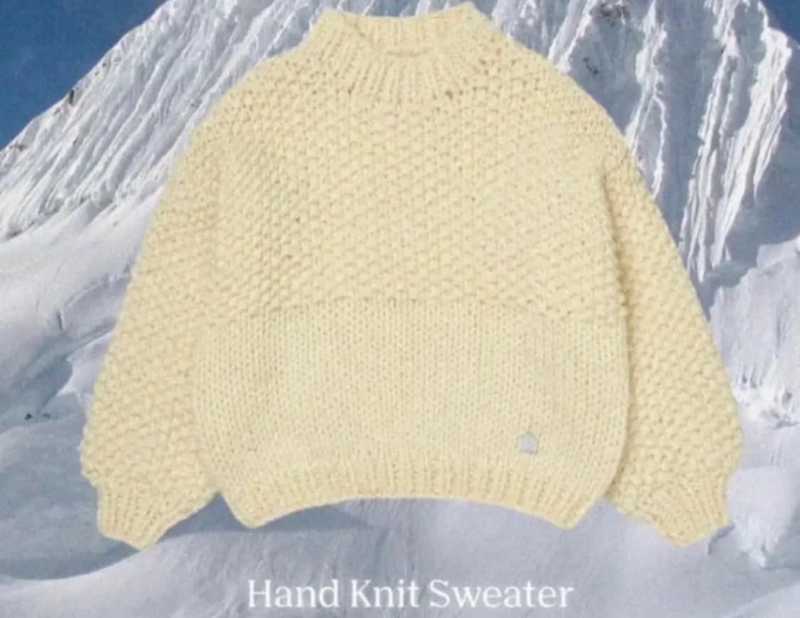 베뉴먼트 핸드 니트 스웨터 상품이미지3