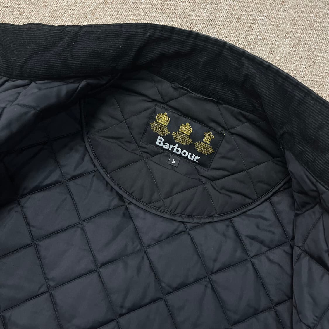  바버 퀼팅자켓 상품이미지4