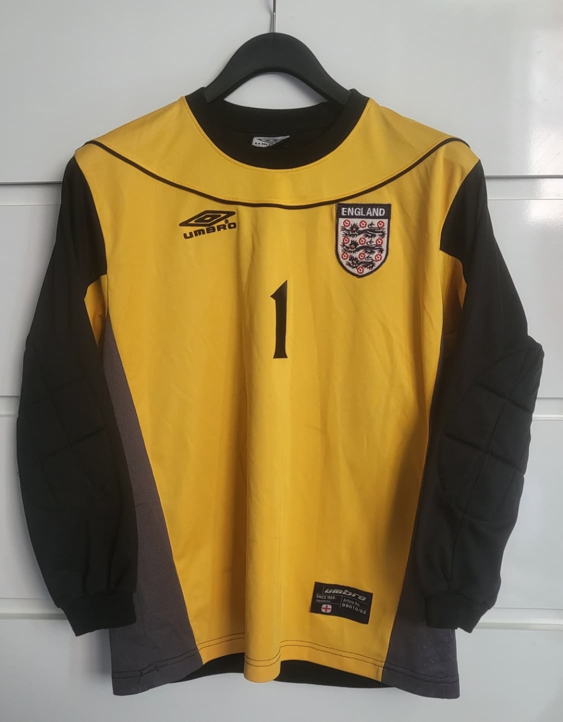 엄브로 1995-1997시즌 잉글랜드 국대 데이먼드 시먼 GK 상품이미지1