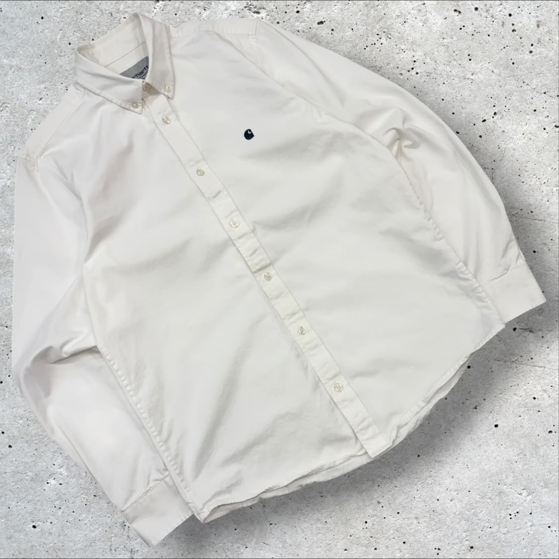 [S] 칼하트 WIP 매디슨 화이트 셔츠 긴팔 E57 상품이미지1