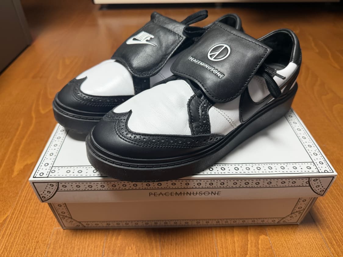 나이키X피스마이너스원 퀀도1 블랙 엔 화이트 상품이미지1