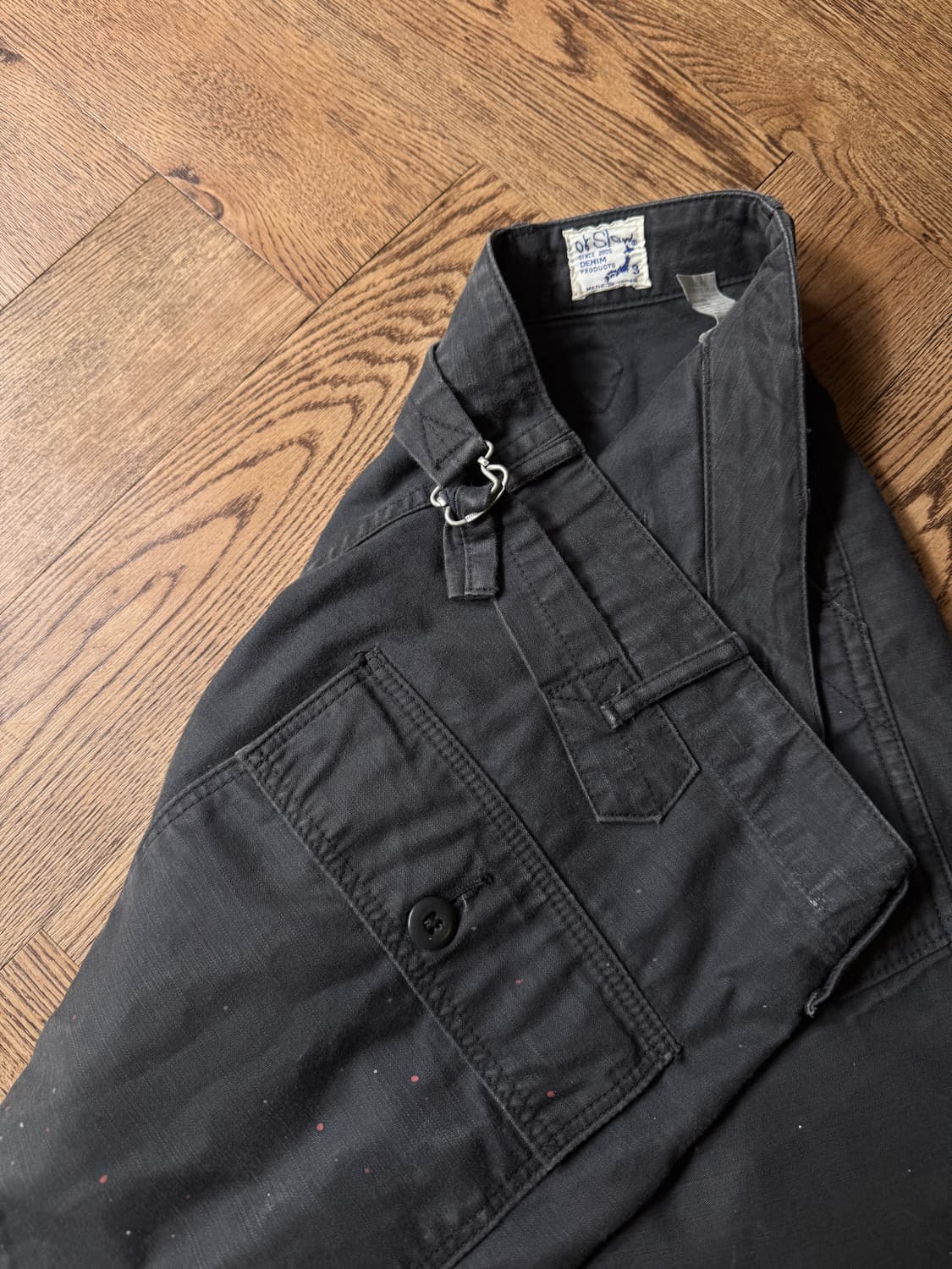 [3]오어슬로우 빈티지 페인팅 신치백 베이커 팬츠 상품이미지3