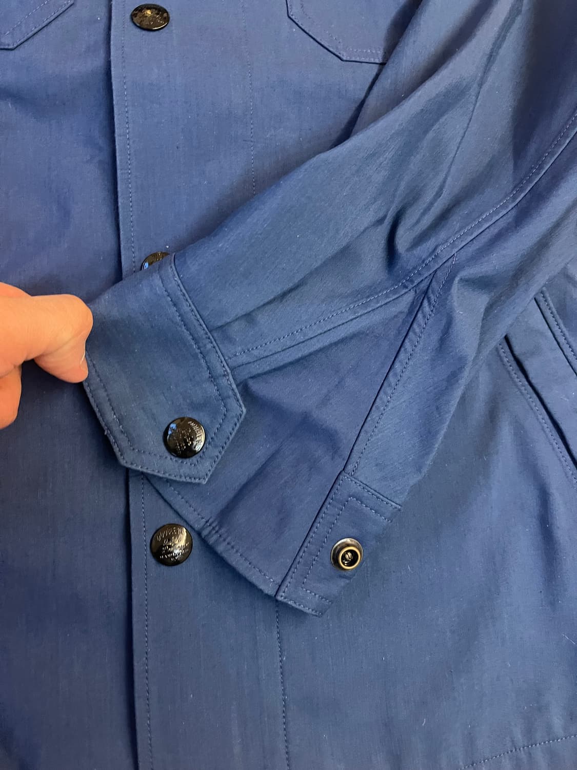 RRL INDIGO WATERPROOF HOOD JACKET 상품이미지4