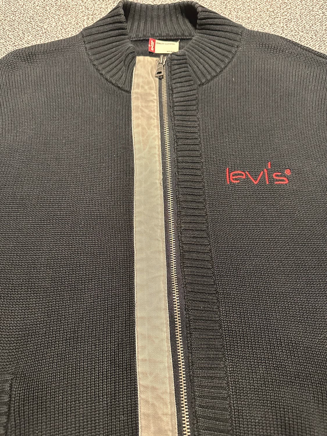 리바이스 니트집업 m 상품이미지2