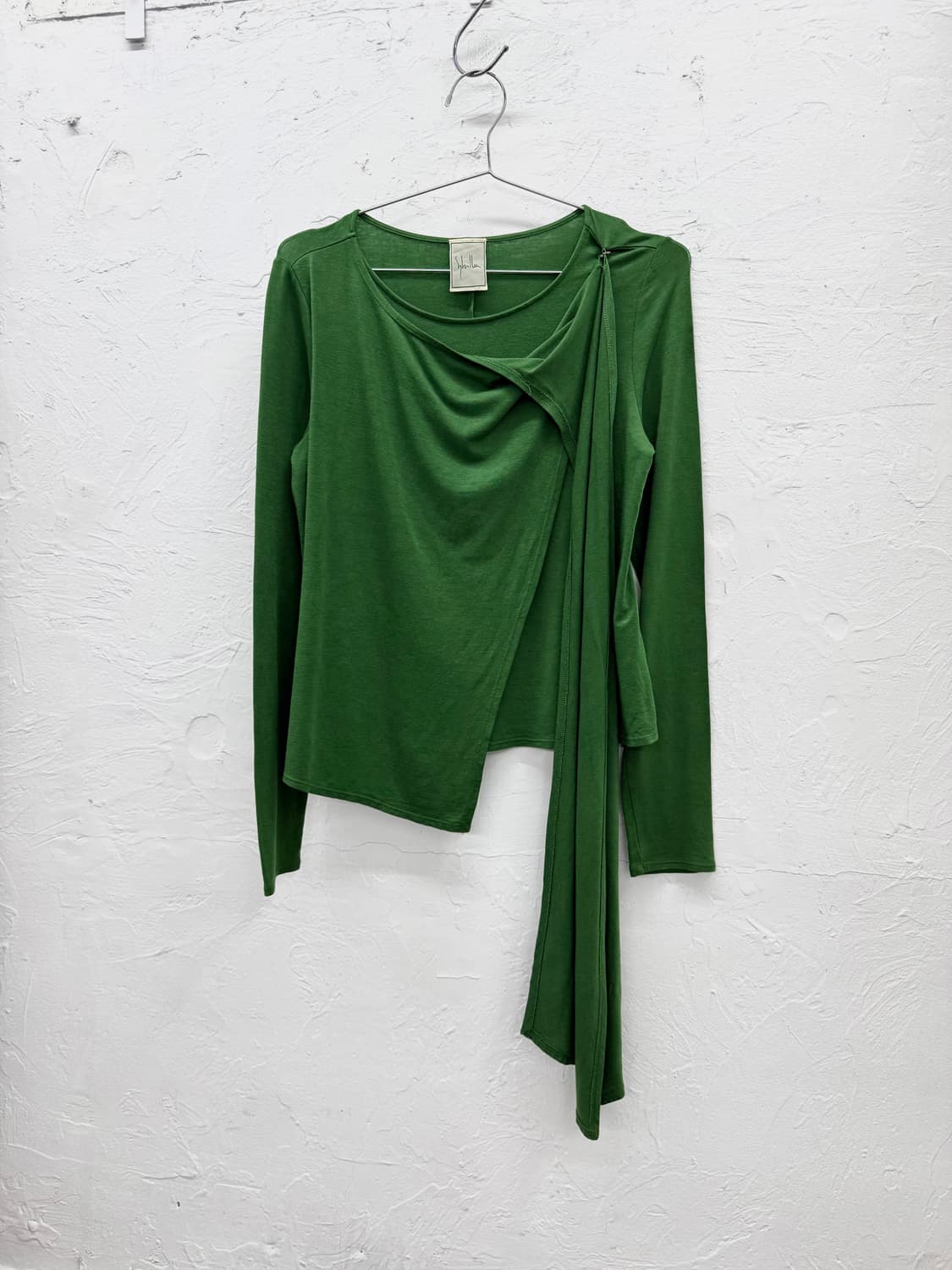 shilla 드레이프 스카프 롱슬리브 상품이미지1