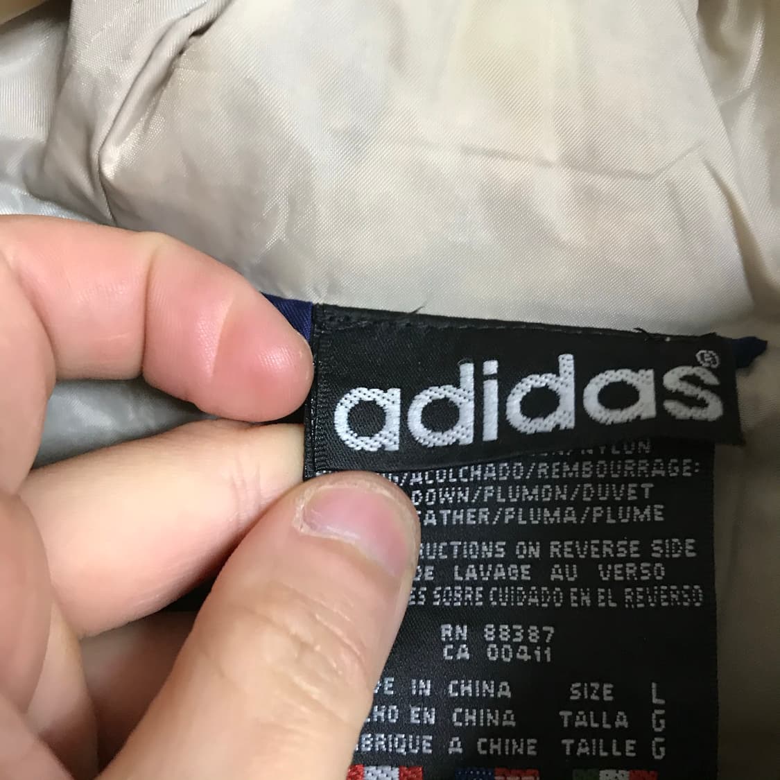 아디다스 90s 유니크 패딩점퍼 상품이미지3