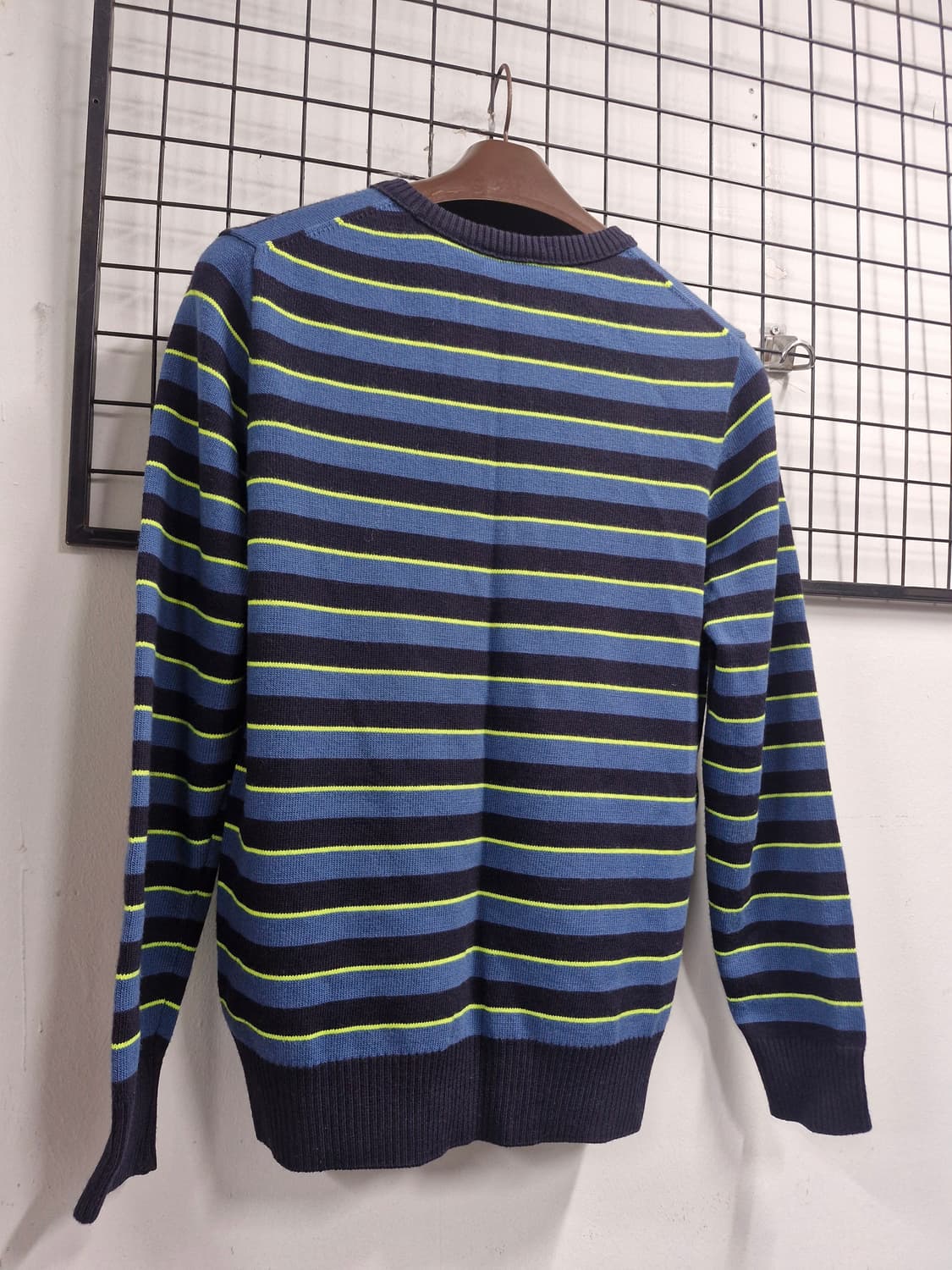 95M 라코스테 스트라이프 모 긴팔 니트. 상품이미지7