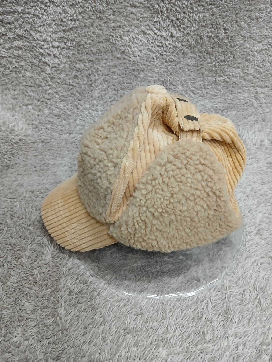 일본빈티지 귀덮개 골덴 캡모자 상품이미지2