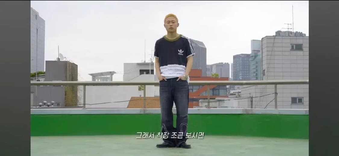 knit and ting 아디다스 리메이크 반팔 상품이미지2