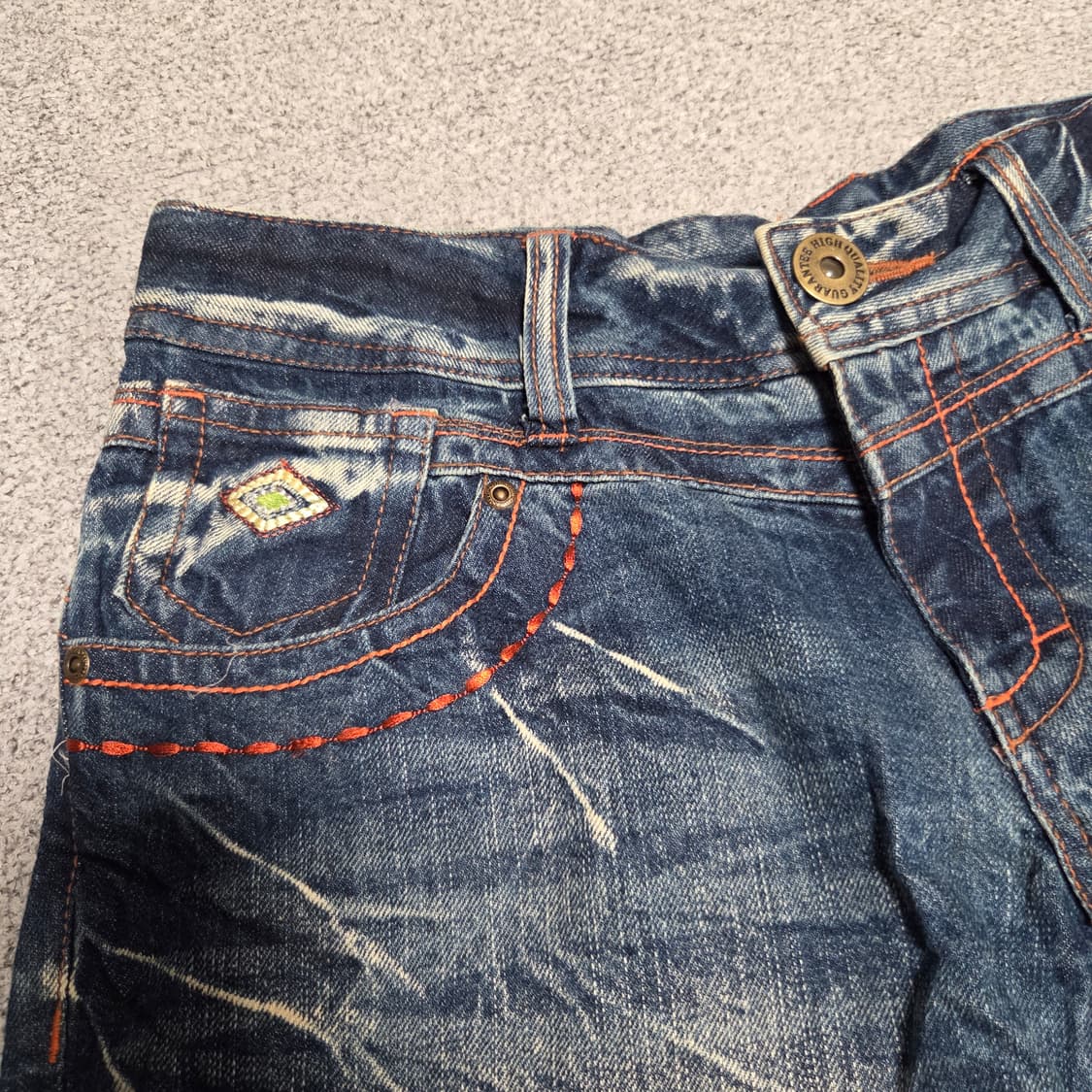 Original Jeans 나바호 데님 하프 팬츠 32 상품이미지4