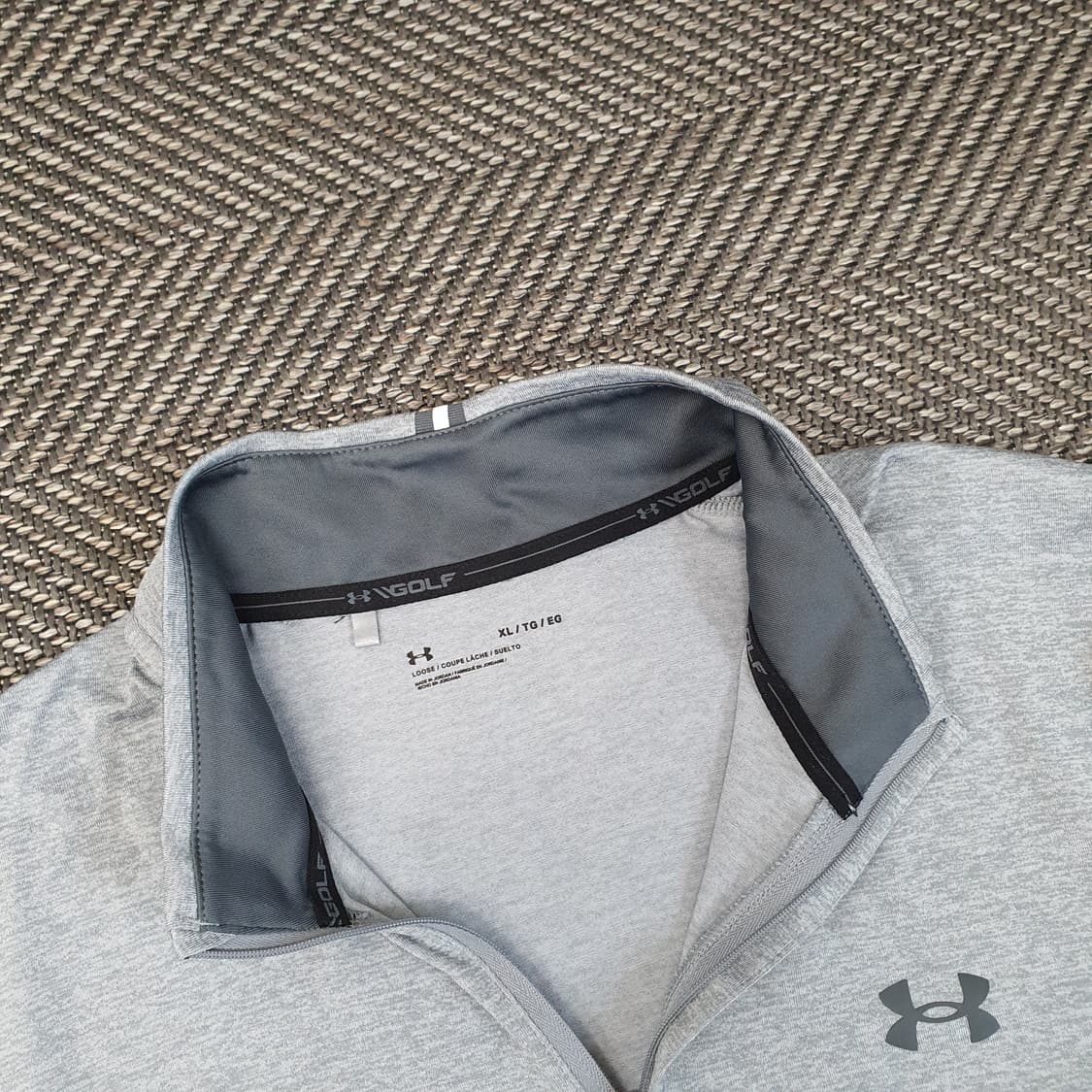 언더아머 반집업 기능성 긴팔티 남자105~110 상품이미지2