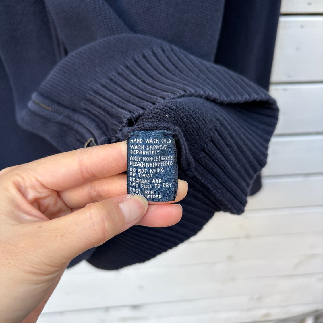 Polo 폴로 투웨이 니트 집업 상품이미지5