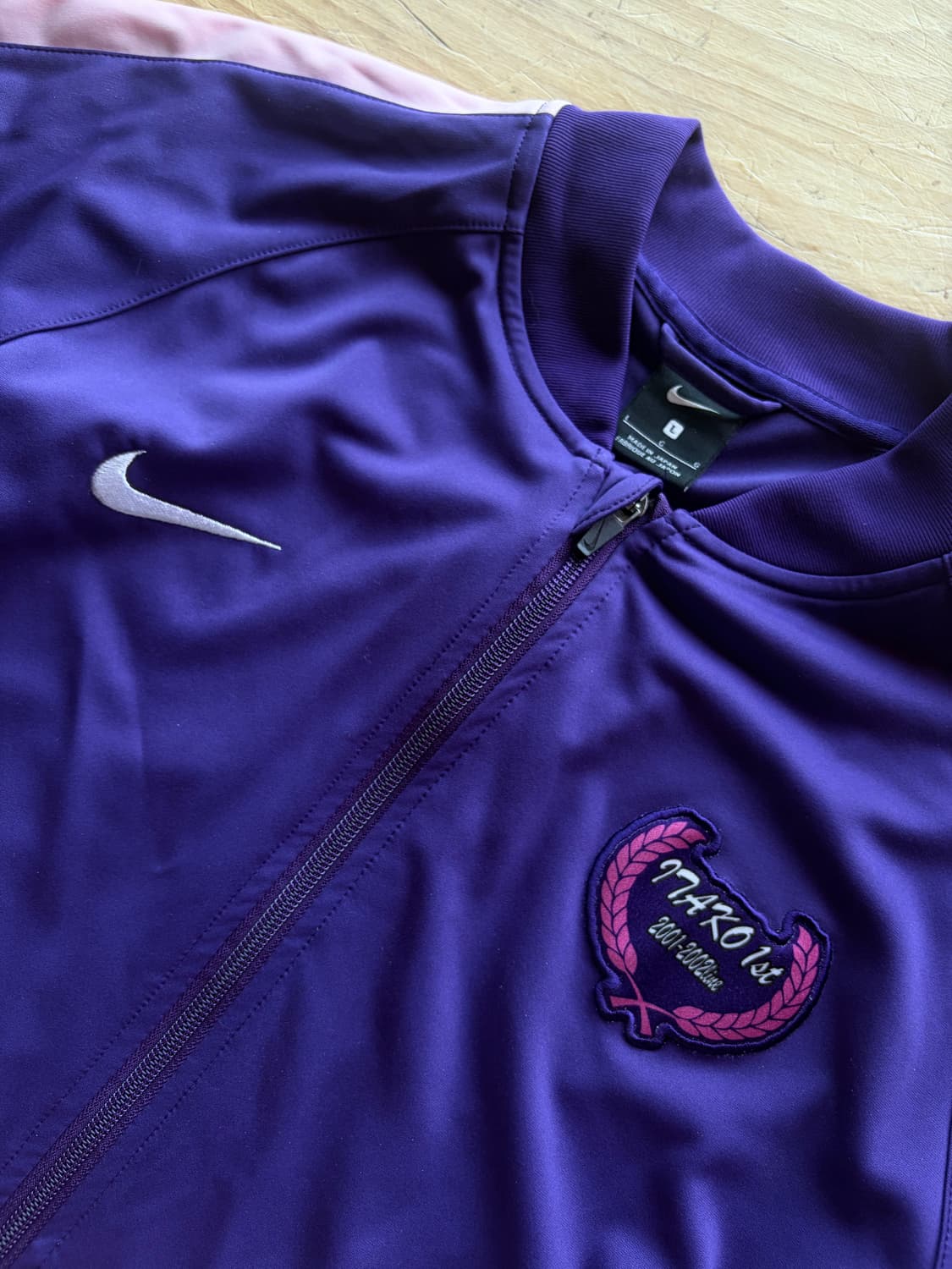 나이키 MAKO 퍼플 축구 트랙탑 져지 상품이미지2